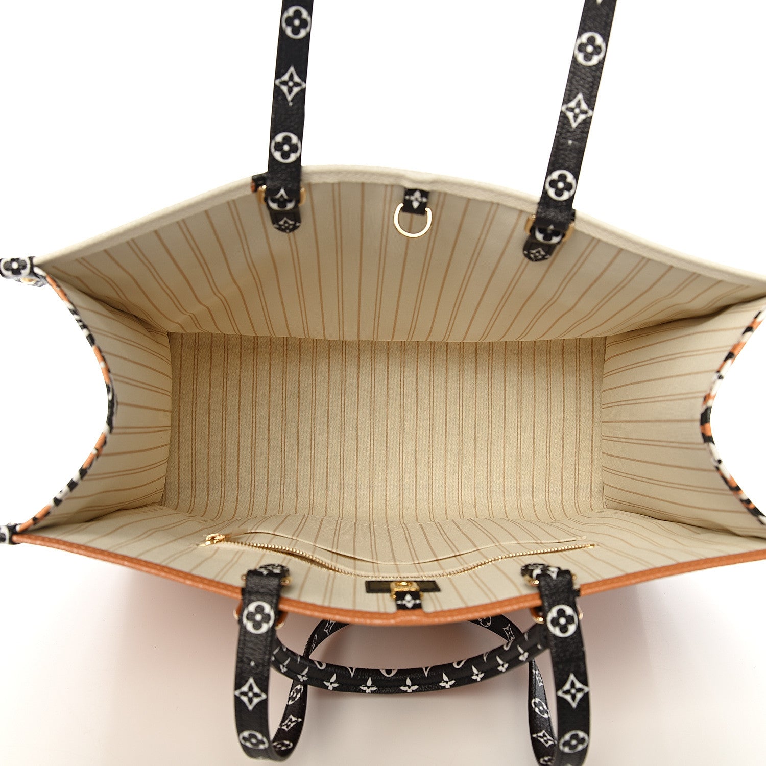 Louis Vuitton Monogram Giant Jungle Onthego GM Ivory 4 of 9