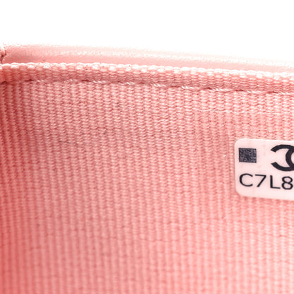 Chanel Caviar Quilted Passport Holder Pink 7 of 8