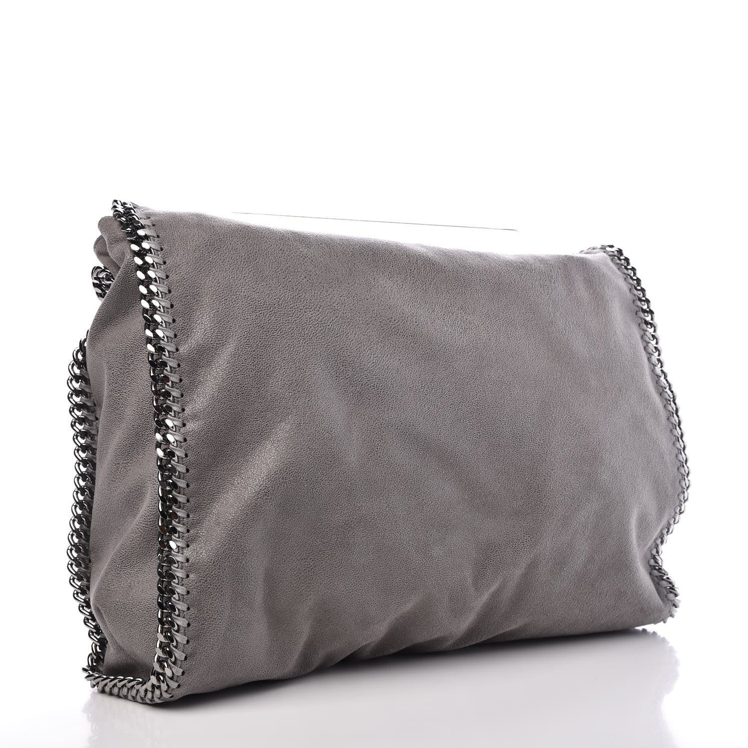 Stella McCartney Shaggy Deer Big Falabella Tote Grey 3 of 7