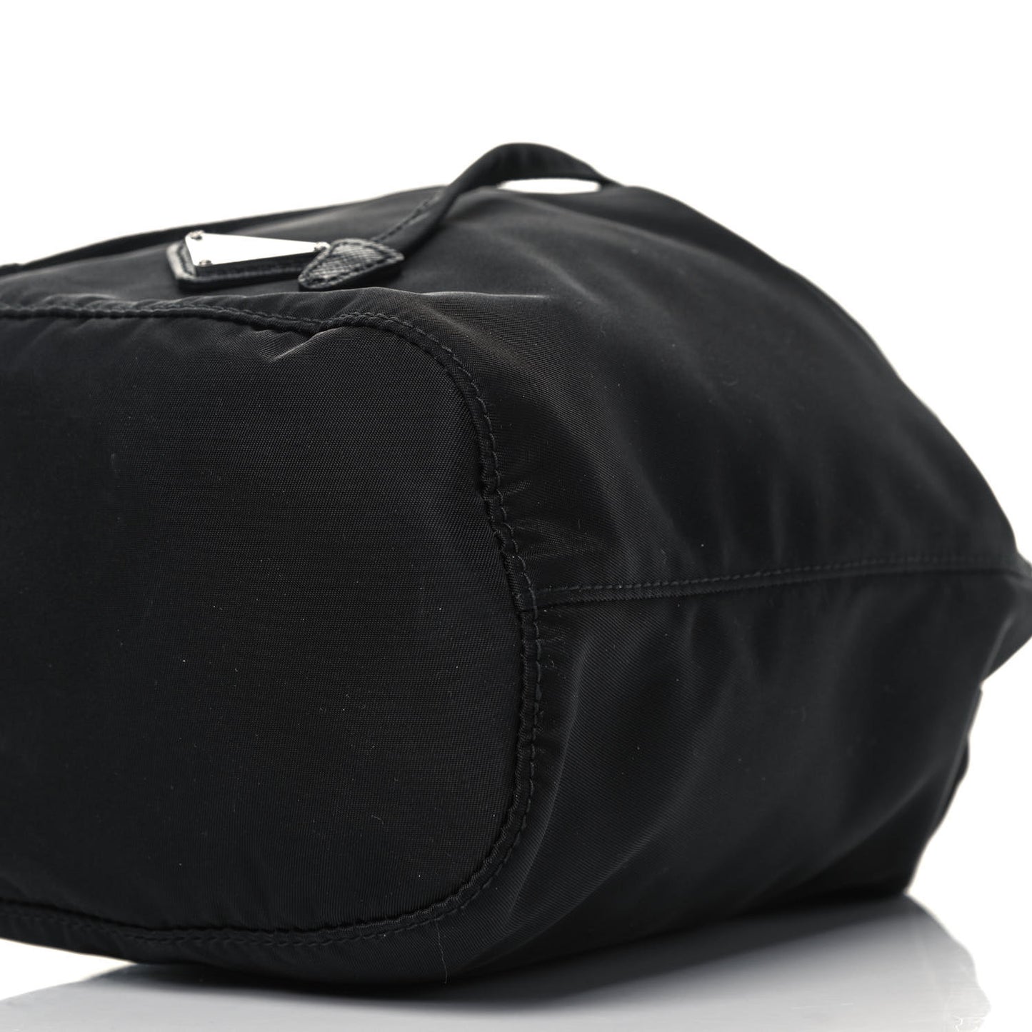 Nylon Vela Drawstring Pouch Black