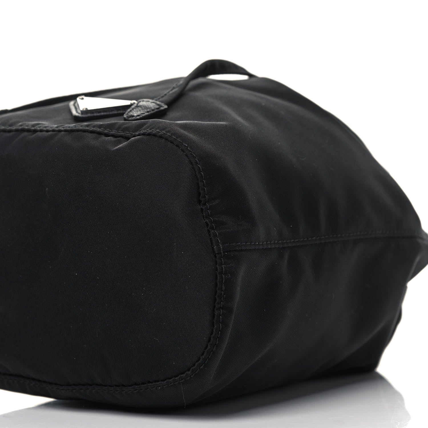 Prada Nylon Vela Drawstring Pouch Black 8 of 8