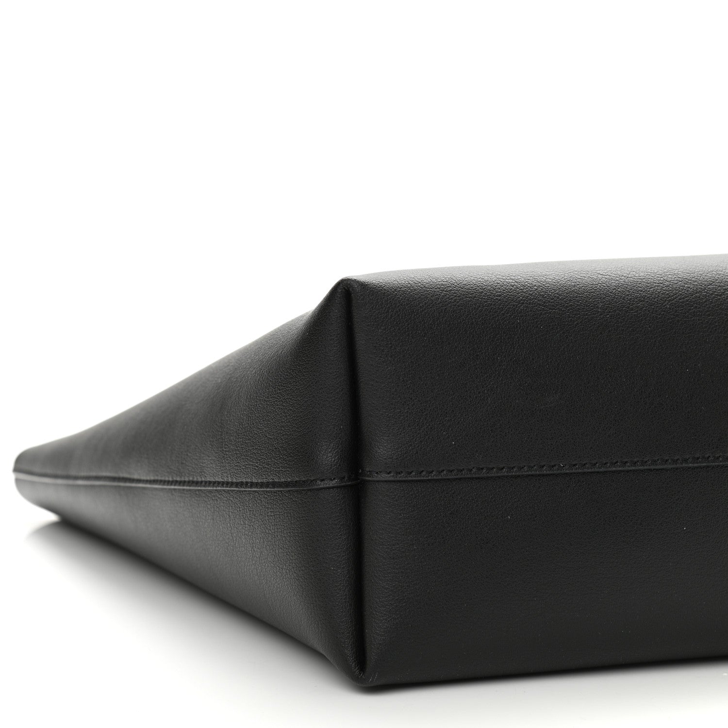 Saint Laurent Calfskin Large Shopping Tote Black 8 of 9