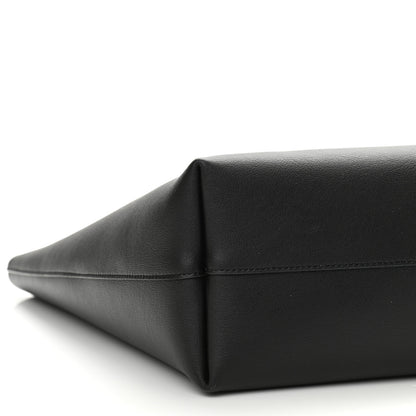 Saint Laurent Calfskin Large Shopping Tote Black 8 of 9