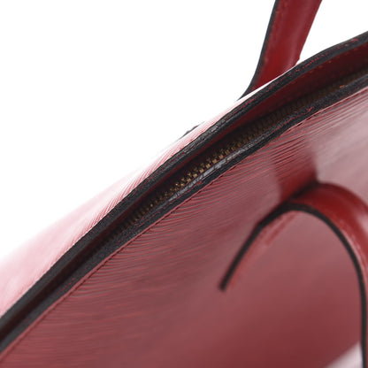 Louis Vuitton Epi Lussac Castillan Red 13 of 18
