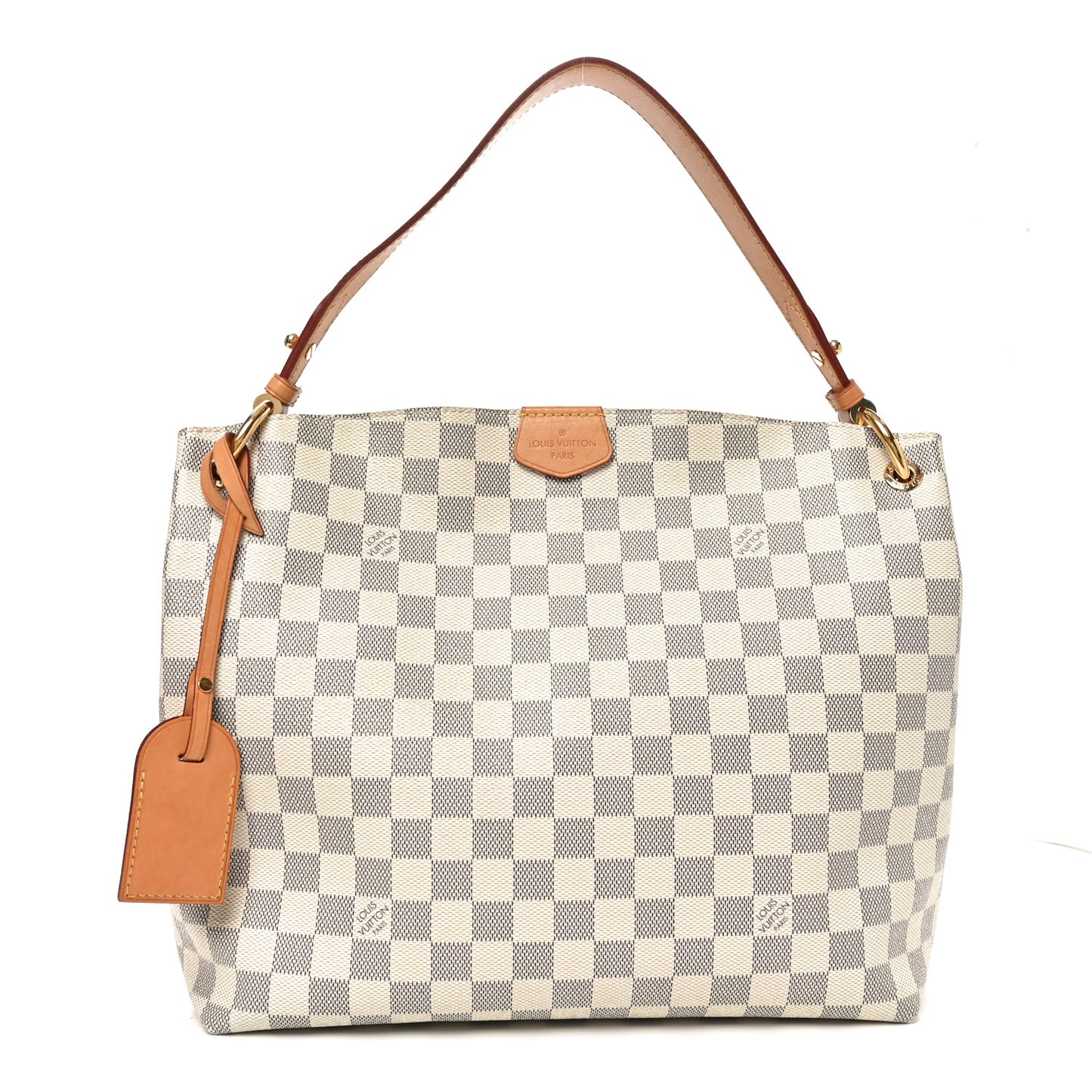 Damier Azur Graceful PM Rose Ballerine