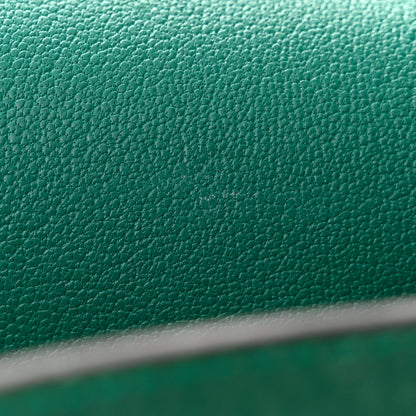 Hermes Taurillon Clemence Jypsiere 34 Malachite 11 of 14