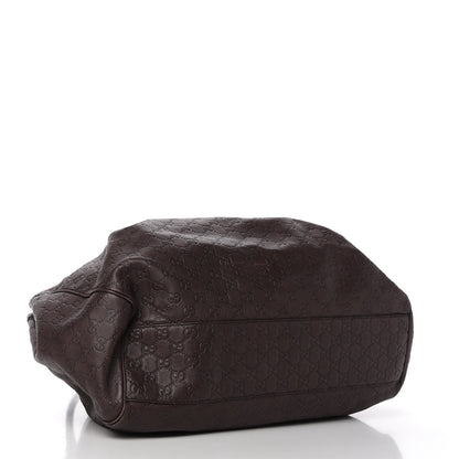 Gucci Guccissima Signature Large Sukey Tote Chocolate 4 of 10
