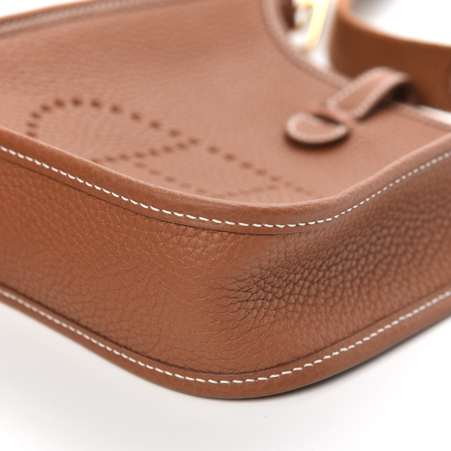 Hermes Taurillon Clemence Evelyne TPM Gold 9 of 11