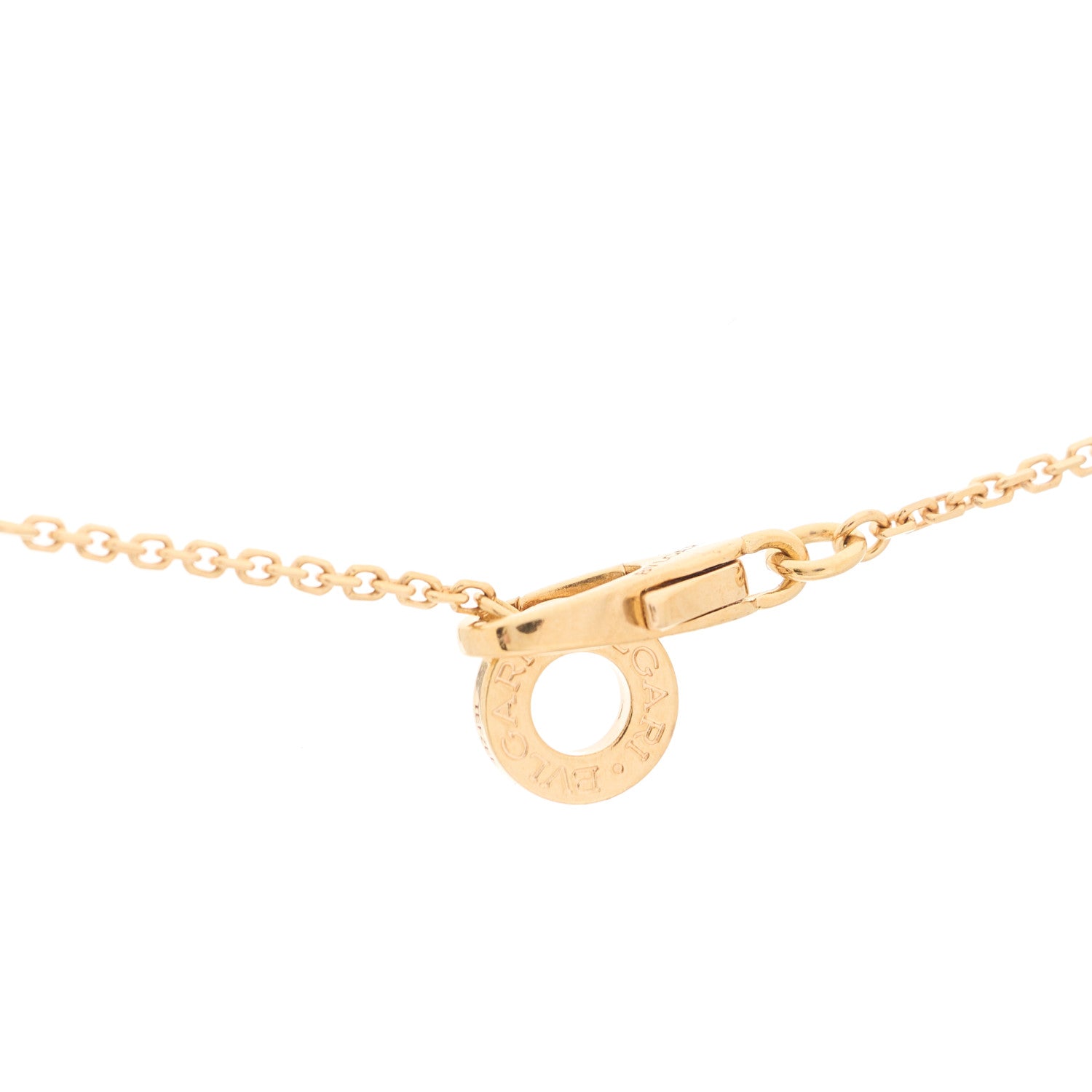 Bulgari 18K Rose Gold Diamond Carnelian Divas' Dream Pendant Necklace 4 of 6
