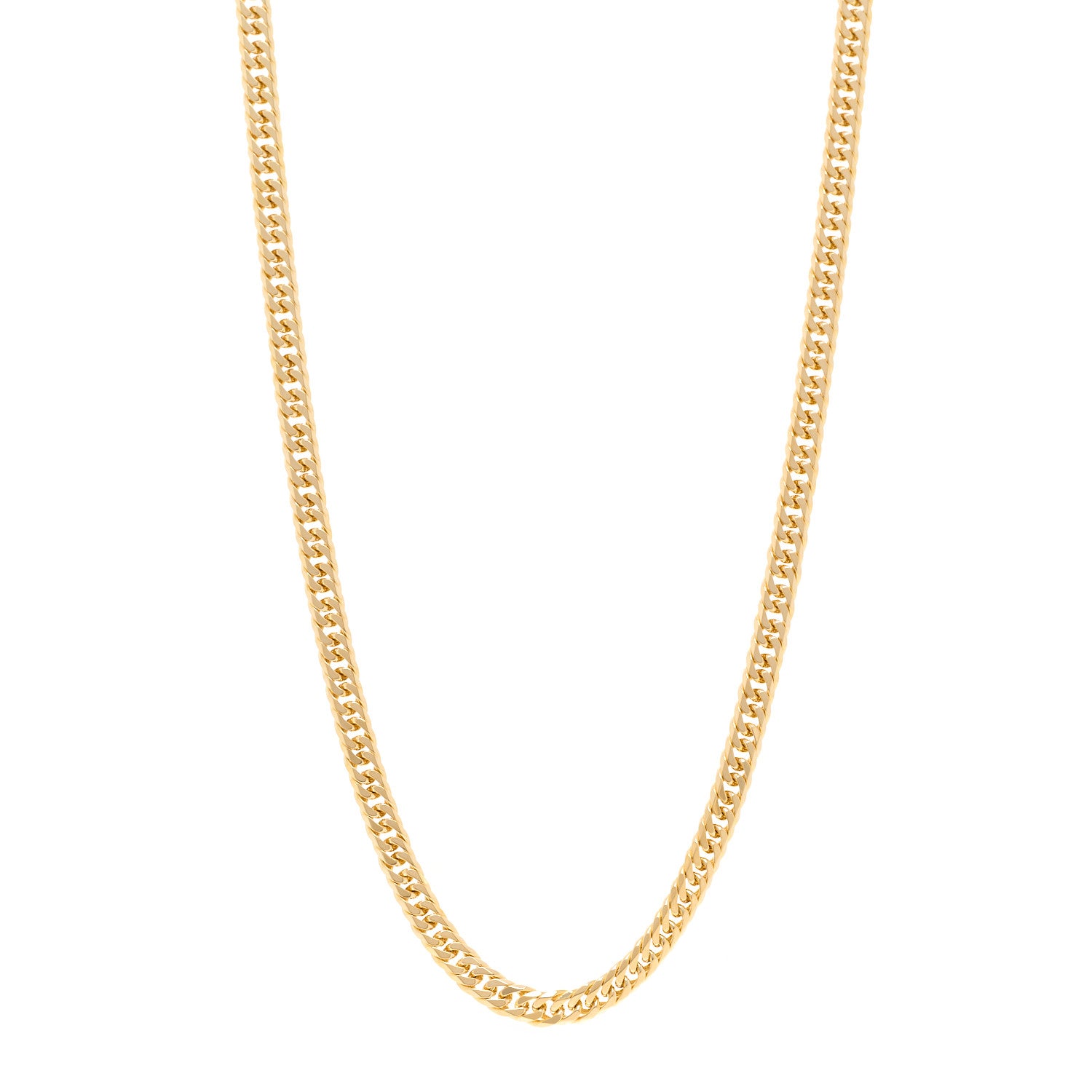 Parker & West by FASHIONPHILE 18K Yellow Gold Curb Chain Necklace 23.75" 1 of 6