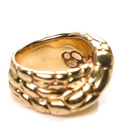 John Hardy 18K Yellow Gold Kali Twist Ring 54 7 5 of 5