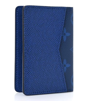 Louis Vuitton Taigarama Pocket Organizer NM Cobalt 3 of 9