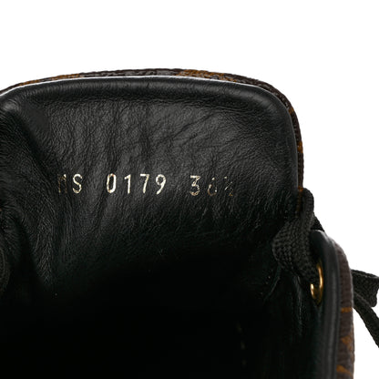 Louis Vuitton Patent Monogram Frontrow Sneakers 36.5 6 of 11
