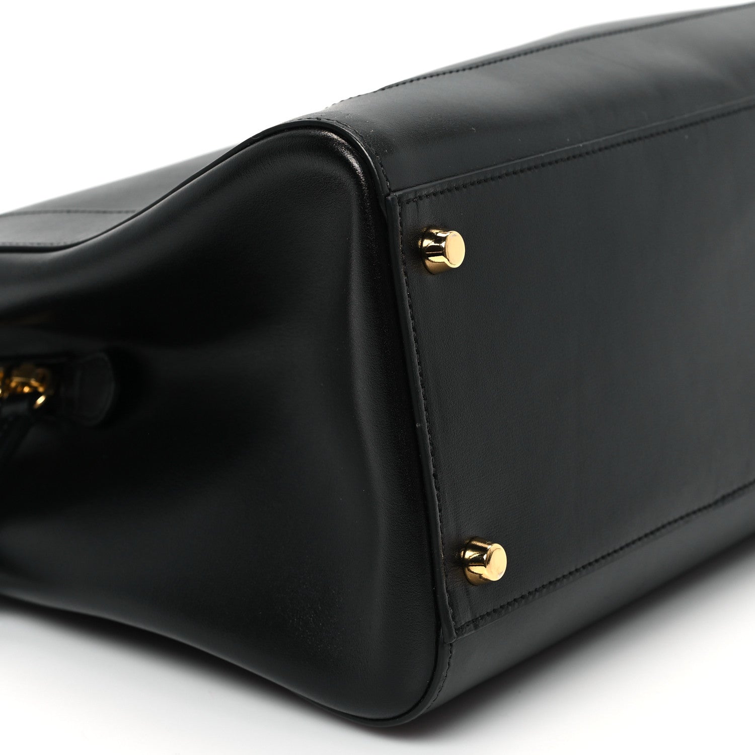 Gucci Boarded Plutone Calfskin Large Jackie 1961 Tote Black 9 of 12