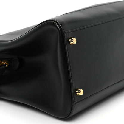 Gucci Boarded Plutone Calfskin Large Jackie 1961 Tote Black 9 of 12