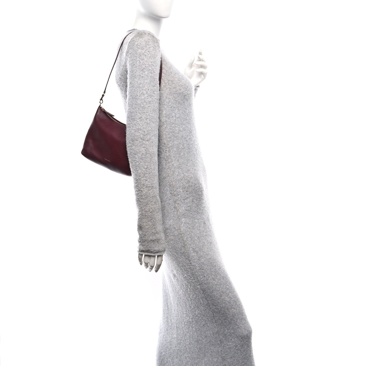 Mansur Gavriel Lambskin Hera Crossbody Bag Pomegranate 2 of 10