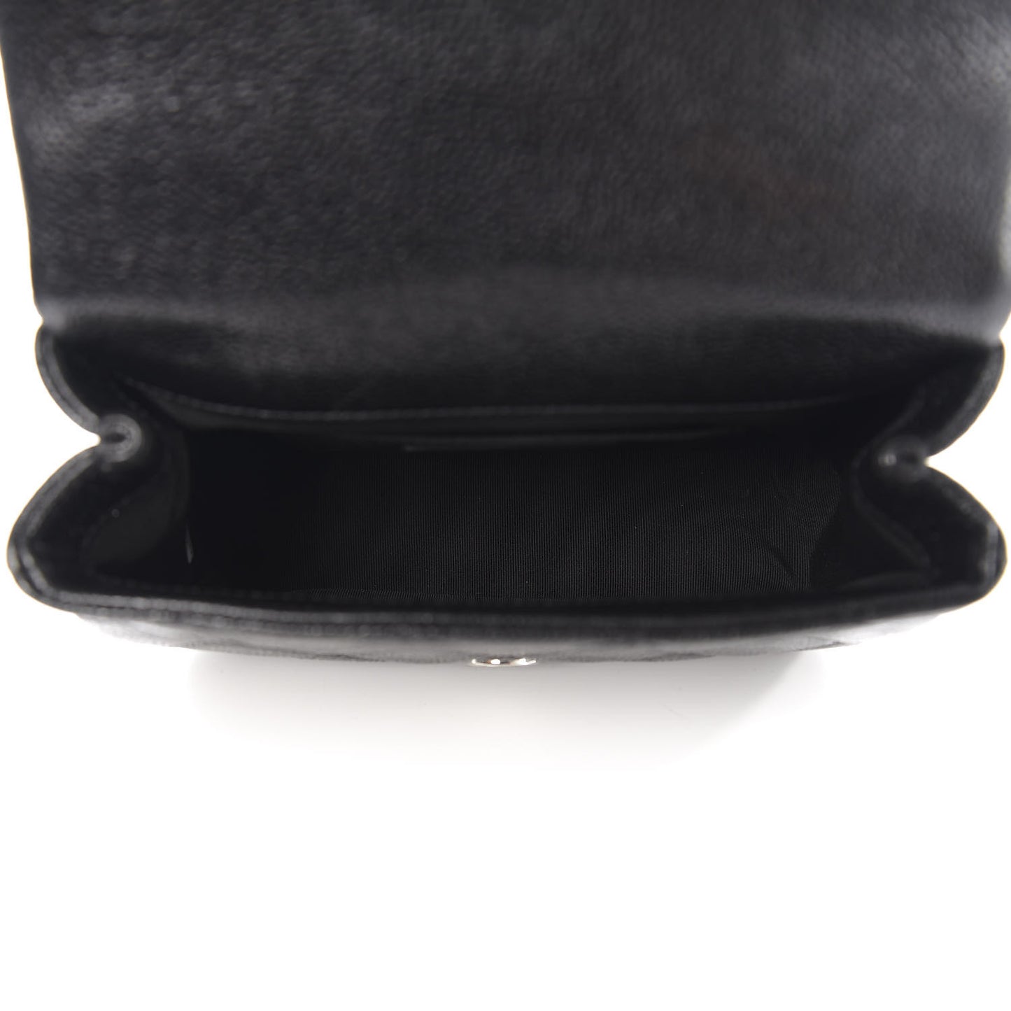 Caviar Quilted Incognito Mini Square Flap Black