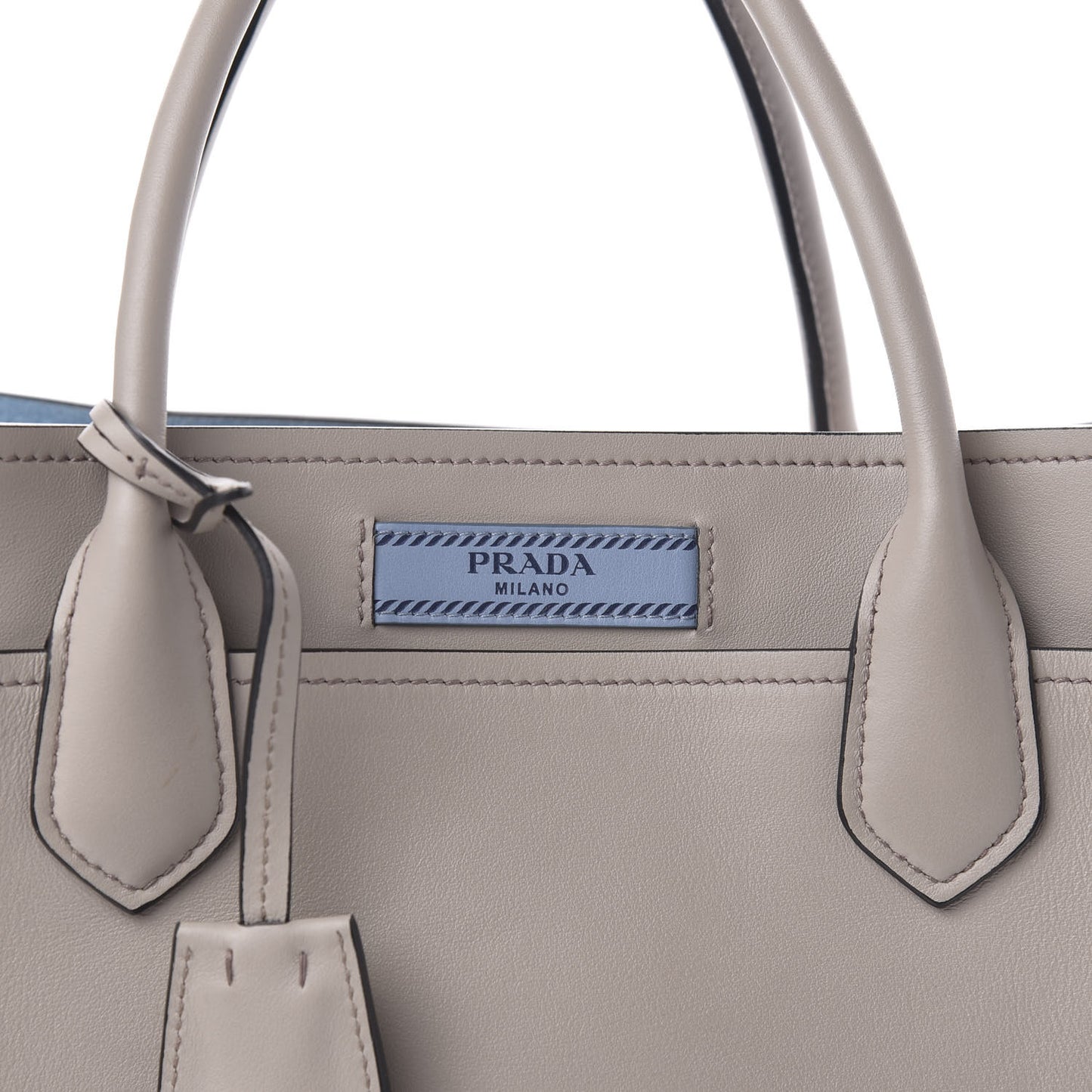 City Calfskin Etiquette Tote Pomice Astra