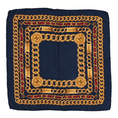 Chanel Silk Chain CC Scarf Multicolor 1 of 3