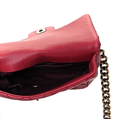 Chanel Calfskin Quilted Mini Urban Day Flap Red 7 of 9