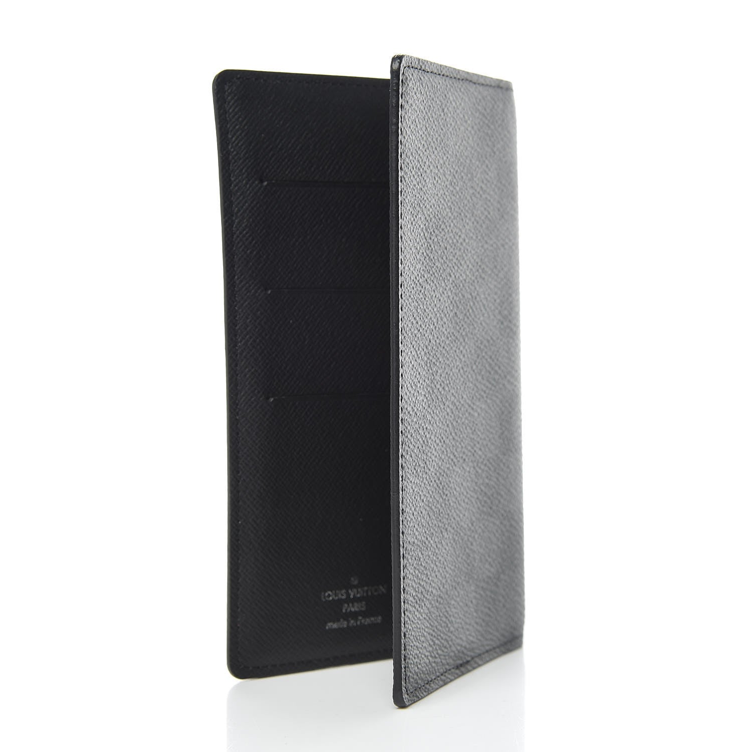 Louis Vuitton Damier Graphite Checkbook Cover Wallet 3 of 8