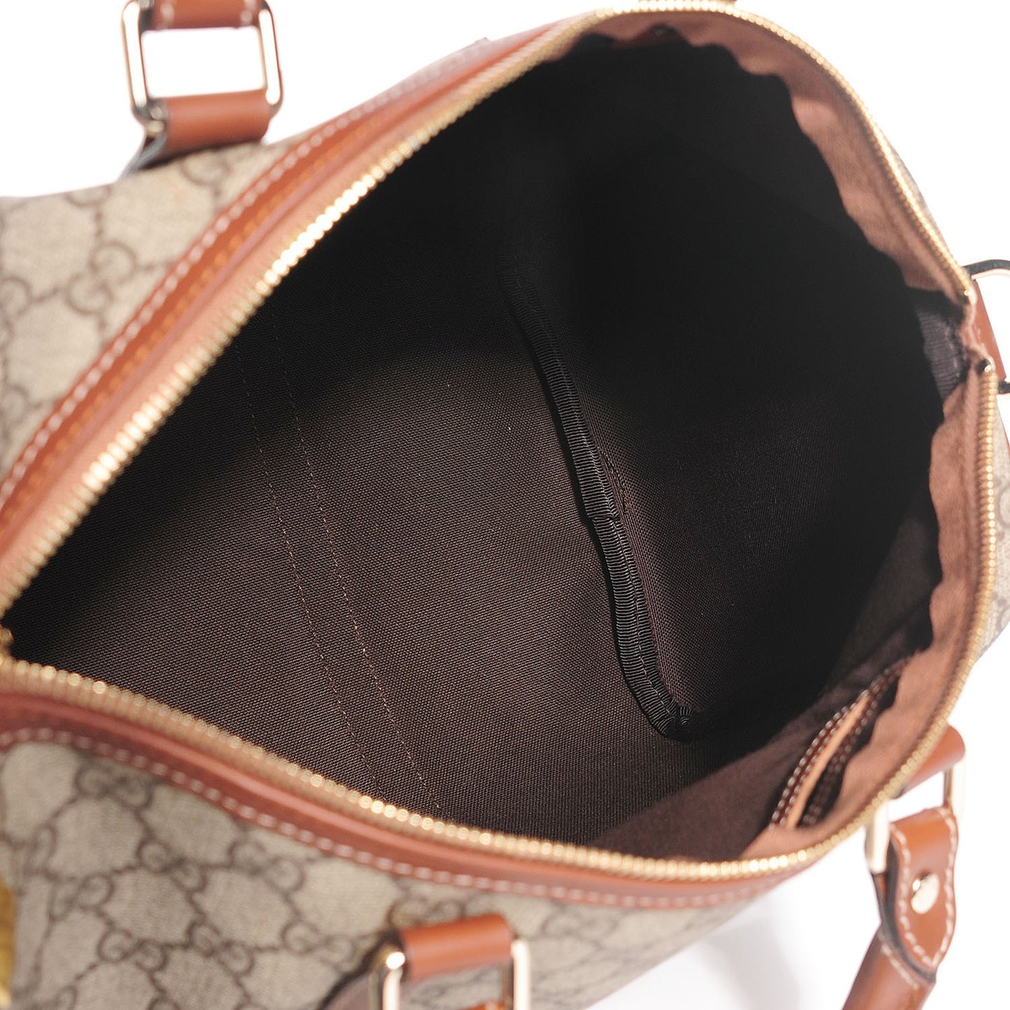 GG Plus Monogram Medium Joy Boston Brown