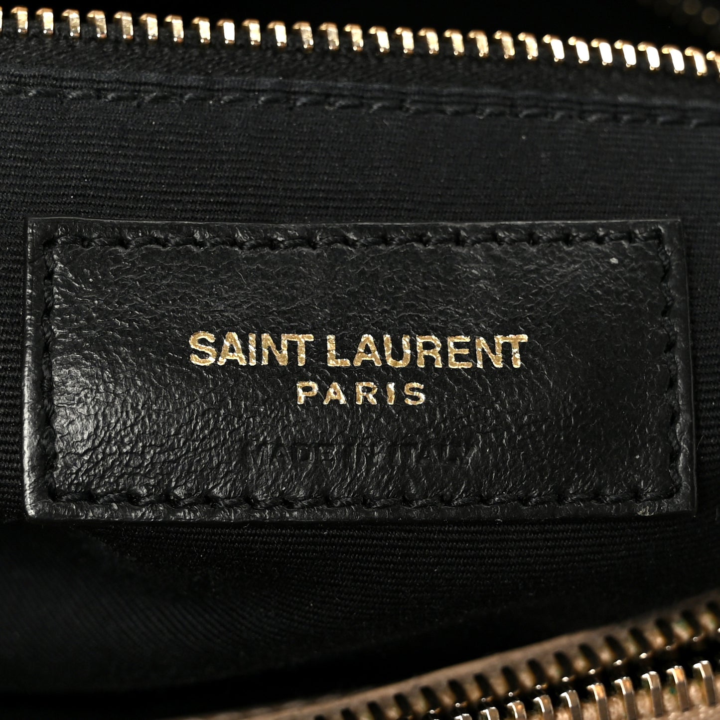 Calfskin Y Quilted Monogram Medium Loulou Chain Satchel Dark Beige