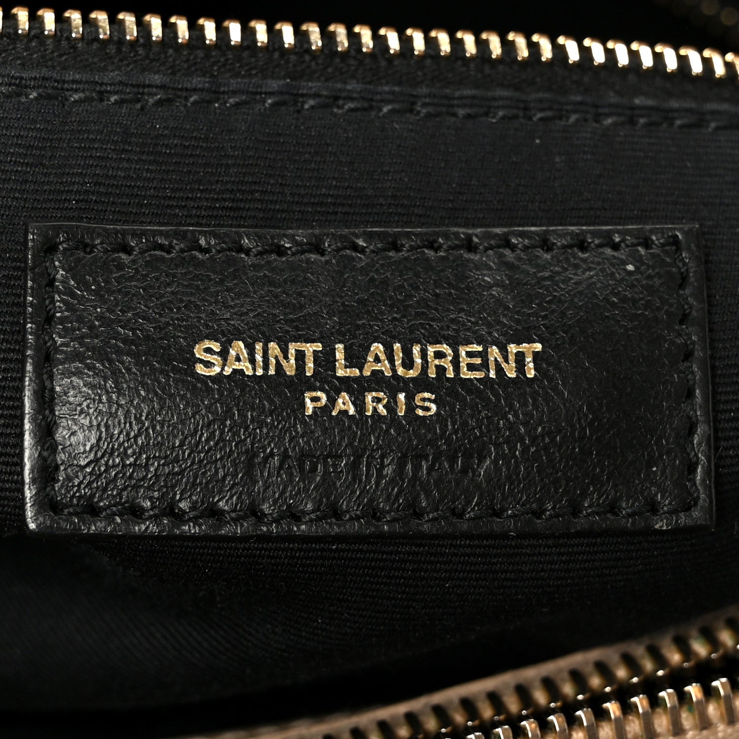 Saint Laurent Calfskin Y Quilted Monogram Medium Loulou Chain Satchel Dark Beige 8 of 14