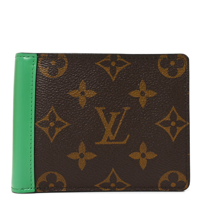 Louis Vuitton Monogram Macassar Multiple Wallet Green 1 of 7