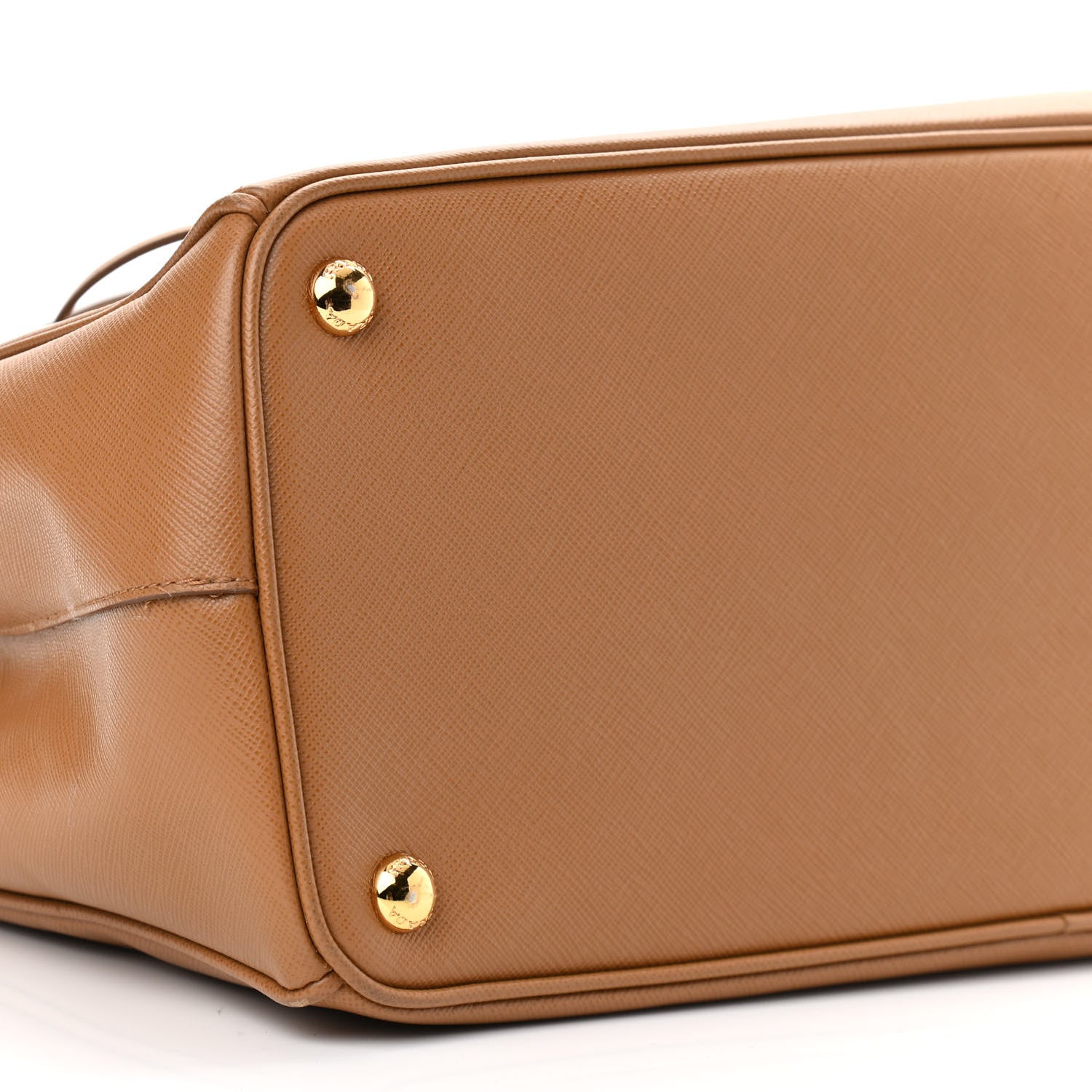 Prada Saffiano Medium Galleria Double Zip Tote Caramel 8 of 15