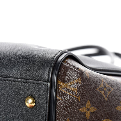 Louis Vuitton Calfskin Monogram Kimono Tote Black 10 of 25