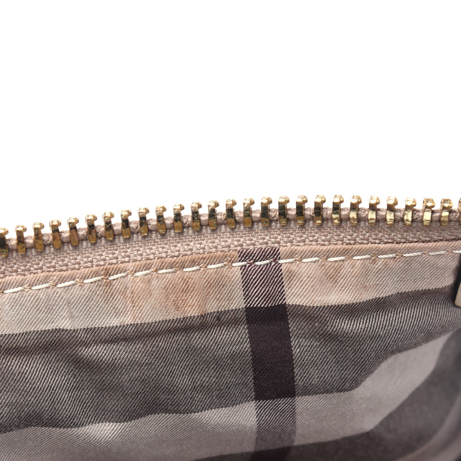 Burberry Calfskin Satchel Limestone 14 of 25