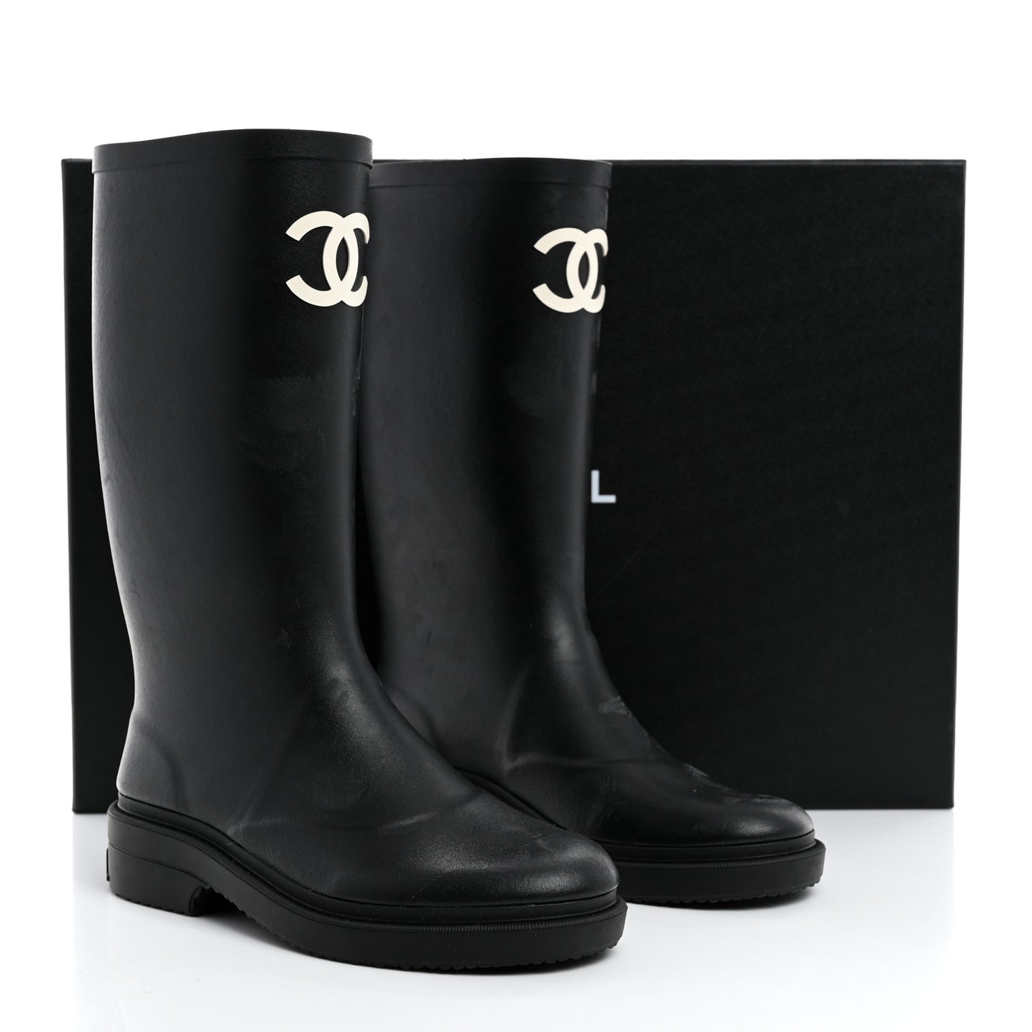 Caoutchouk CC High Boots 37 Black