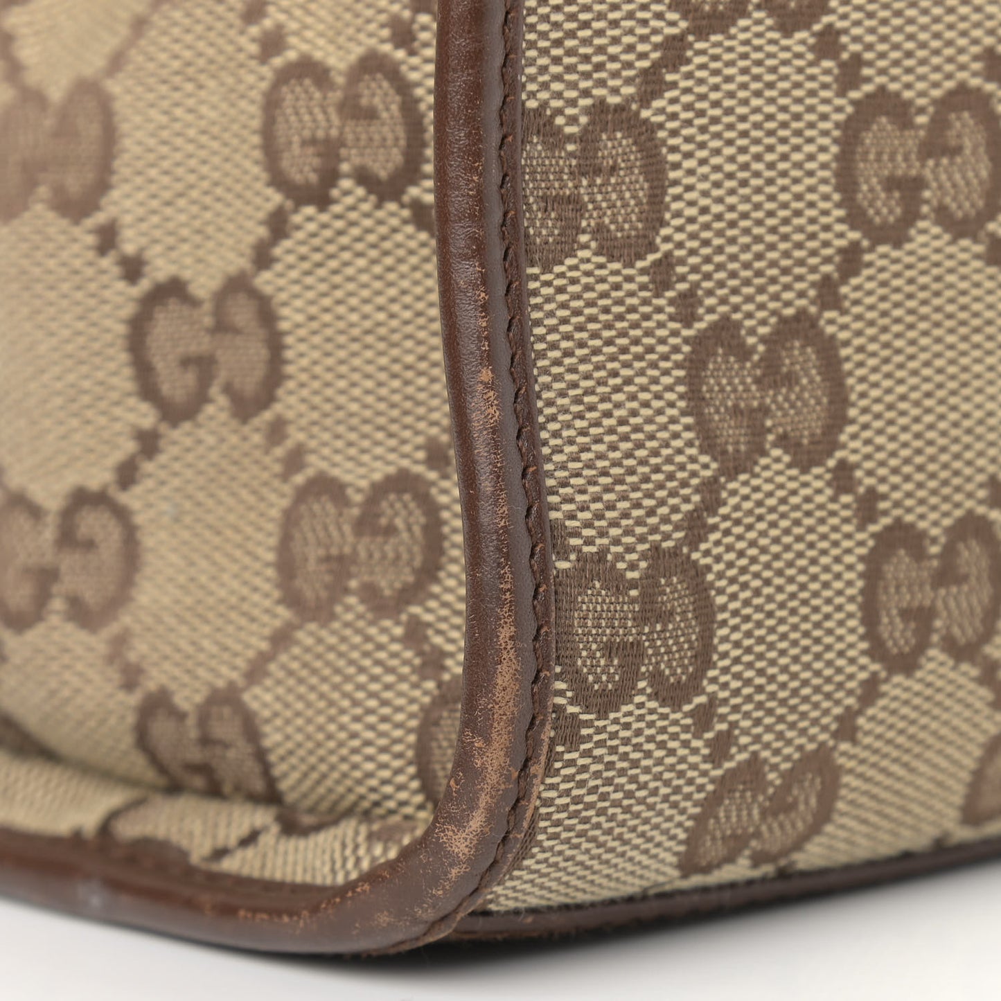 Monogram Small Bardot Bag Brown