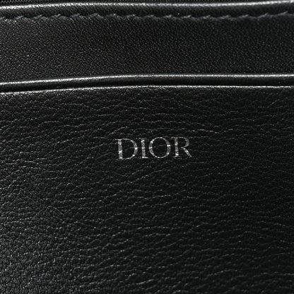 Christian Dior Oblique Pouch Beige Black 7 of 10