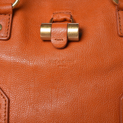 Saint Laurent Calfskin Large Muse Orange 10 of 10