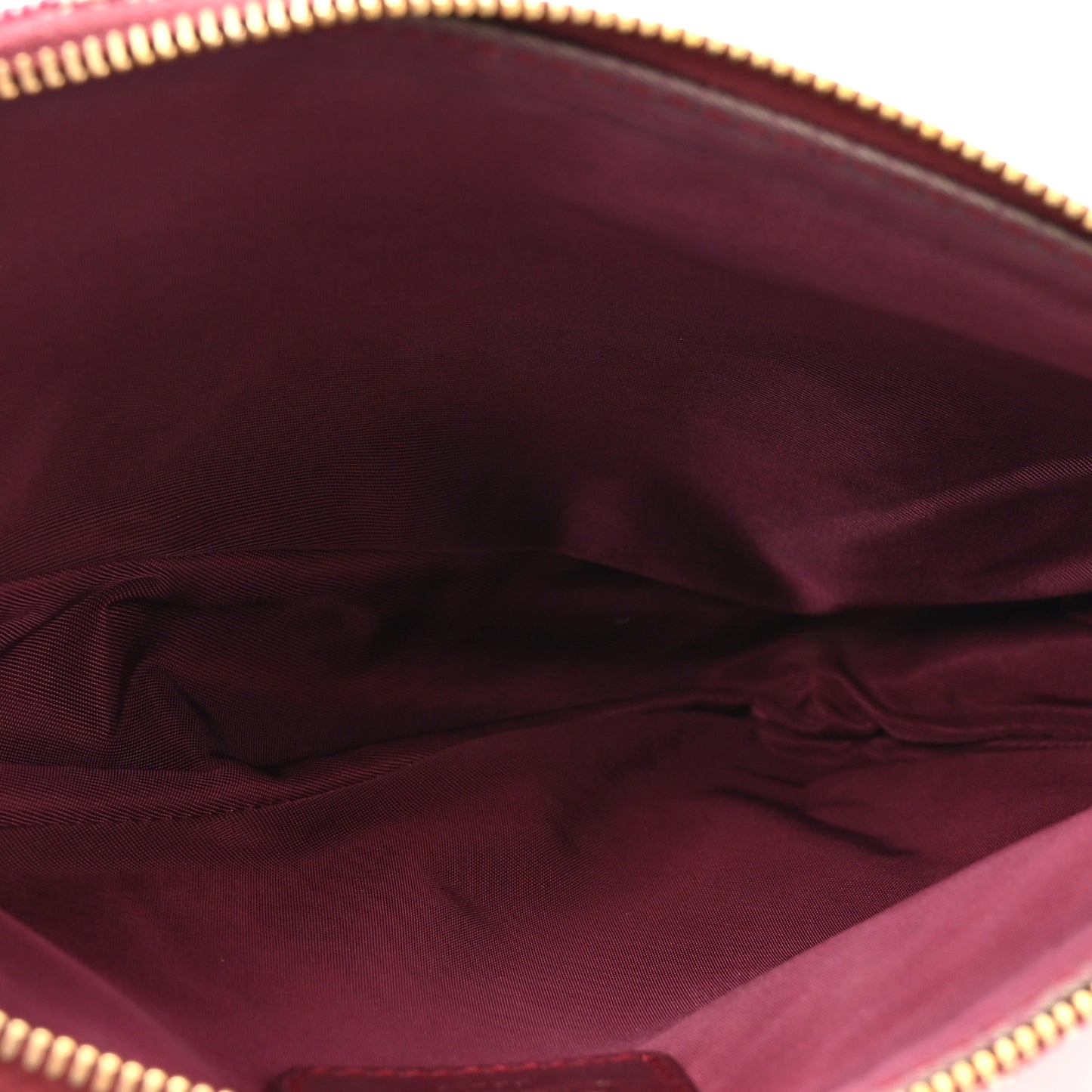 Monogram Mini Saddle Pochette Burgundy