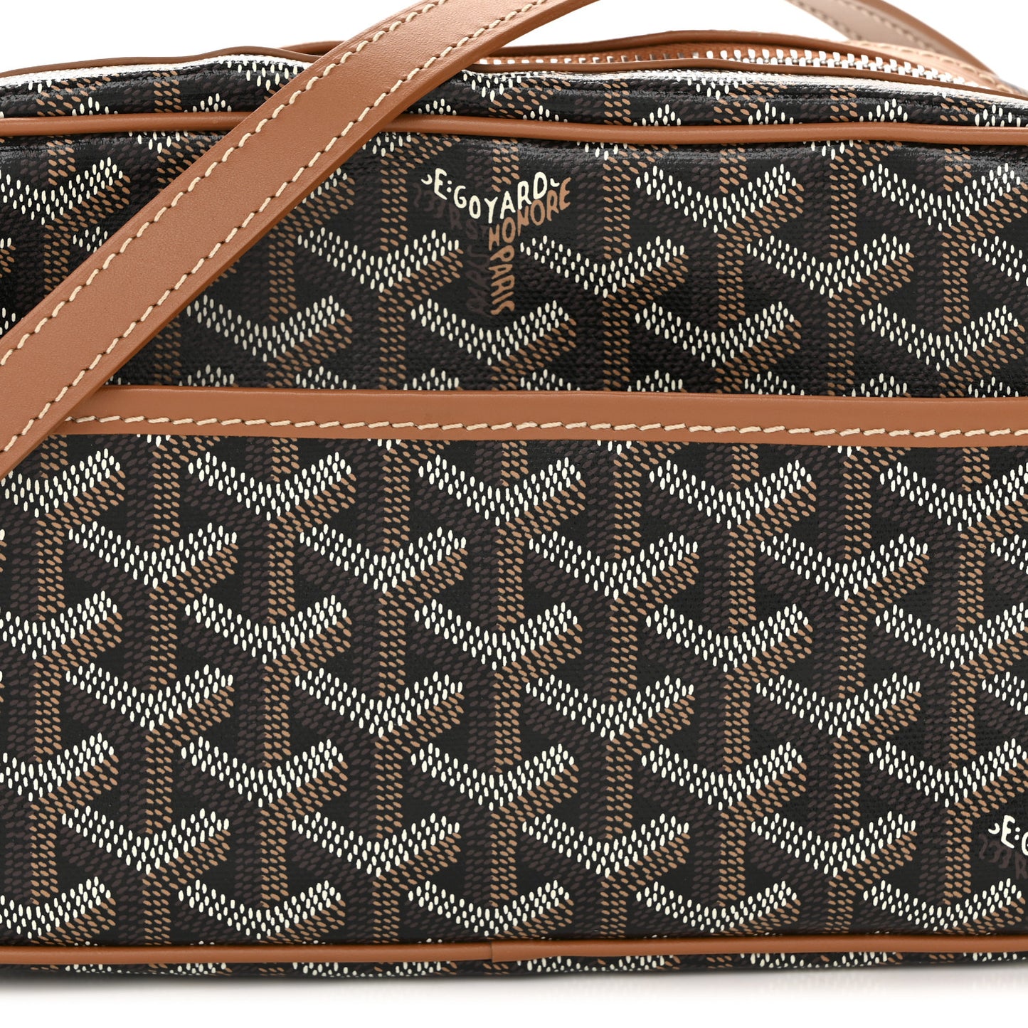 Goyardine Sac Cap Vert Black Gold