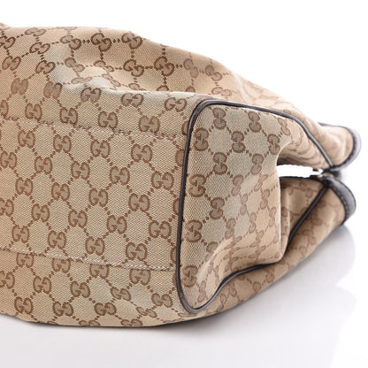 Gucci Monogram Large Sukey Tote Dark Brown 9 of 9