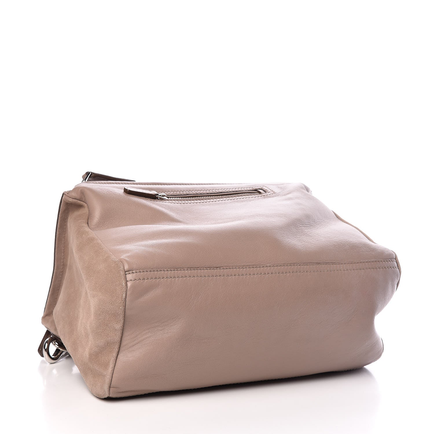 Givenchy Calfskin Crocodile Embossed Medium Pandora Taupe 4 of 10