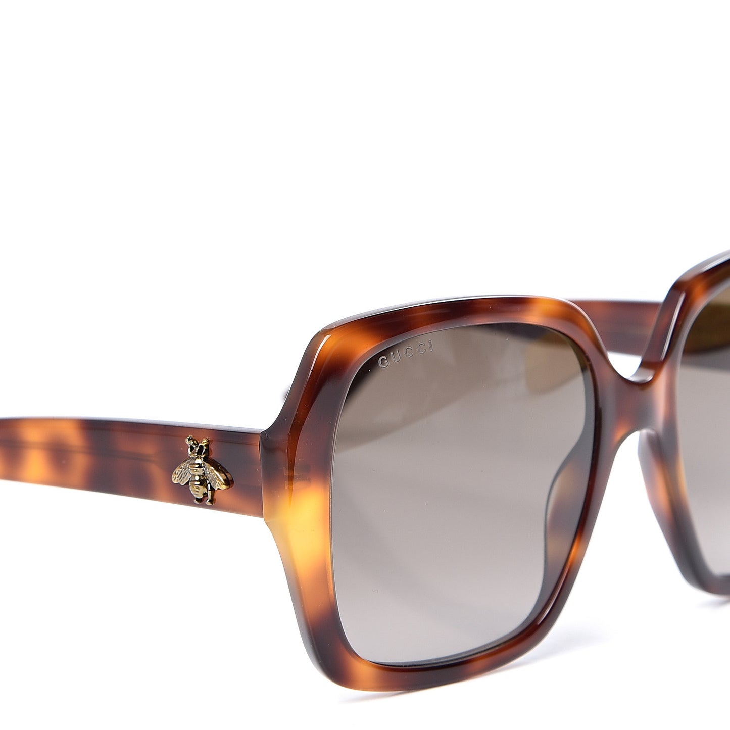 Acetate Square Frame GG0096S Sunglasses Tortoise