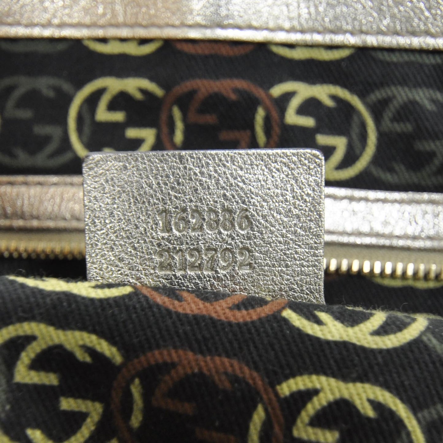 Leather Medium Britt Hobo Metallic Gold