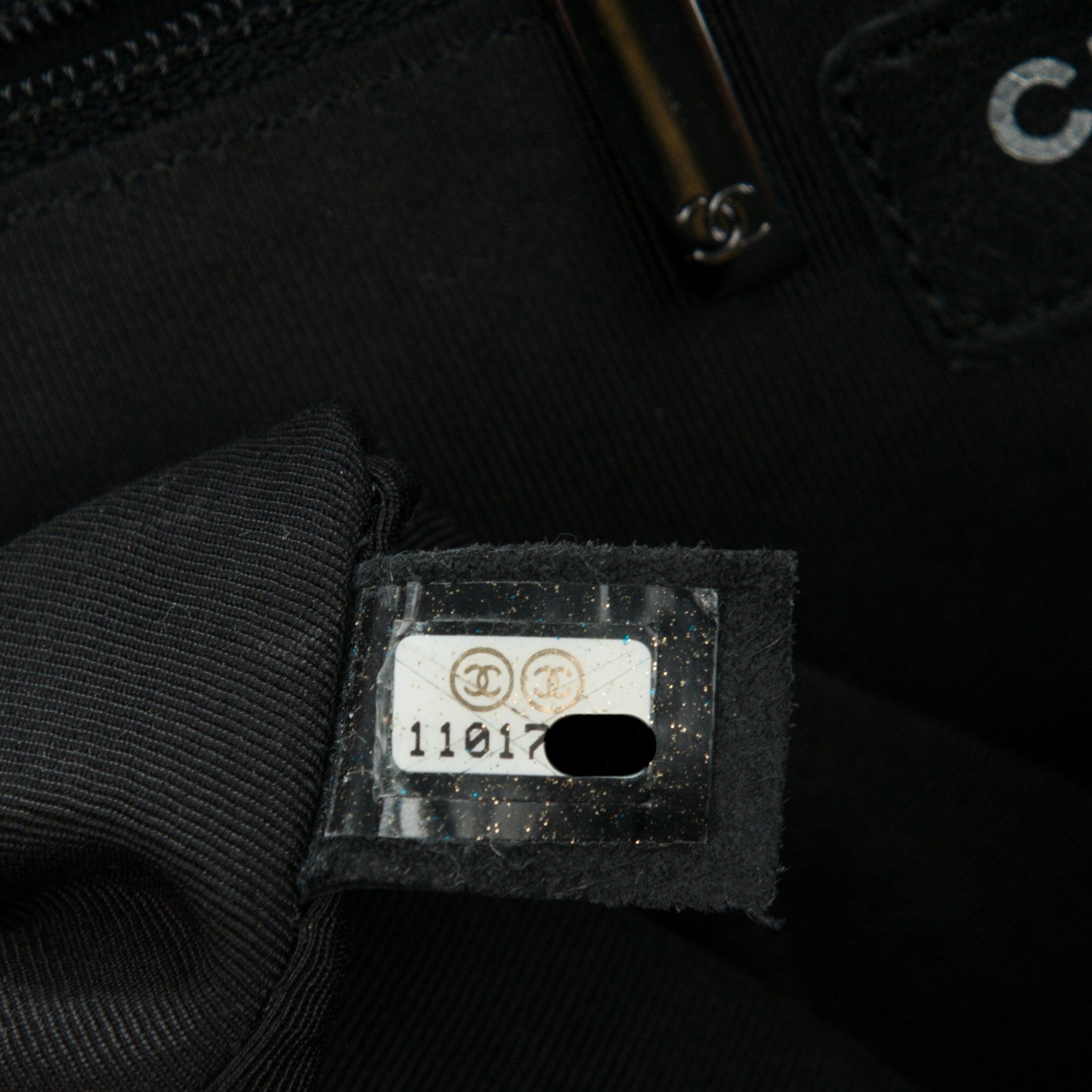 Chanel Lambskin Quilted Small Messenger Bag Black 7 of 8