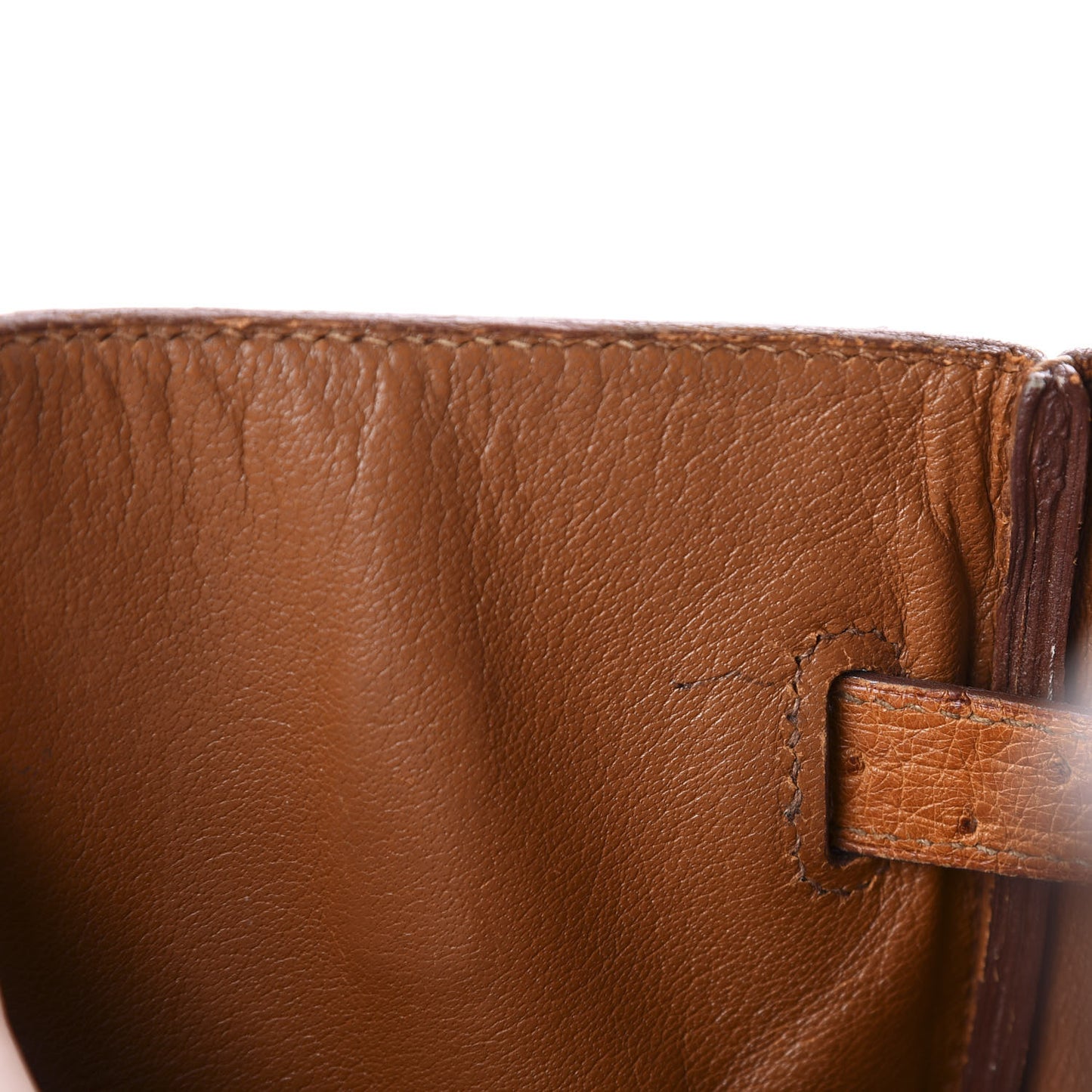 Ostrich HAC Birkin 32 Gold