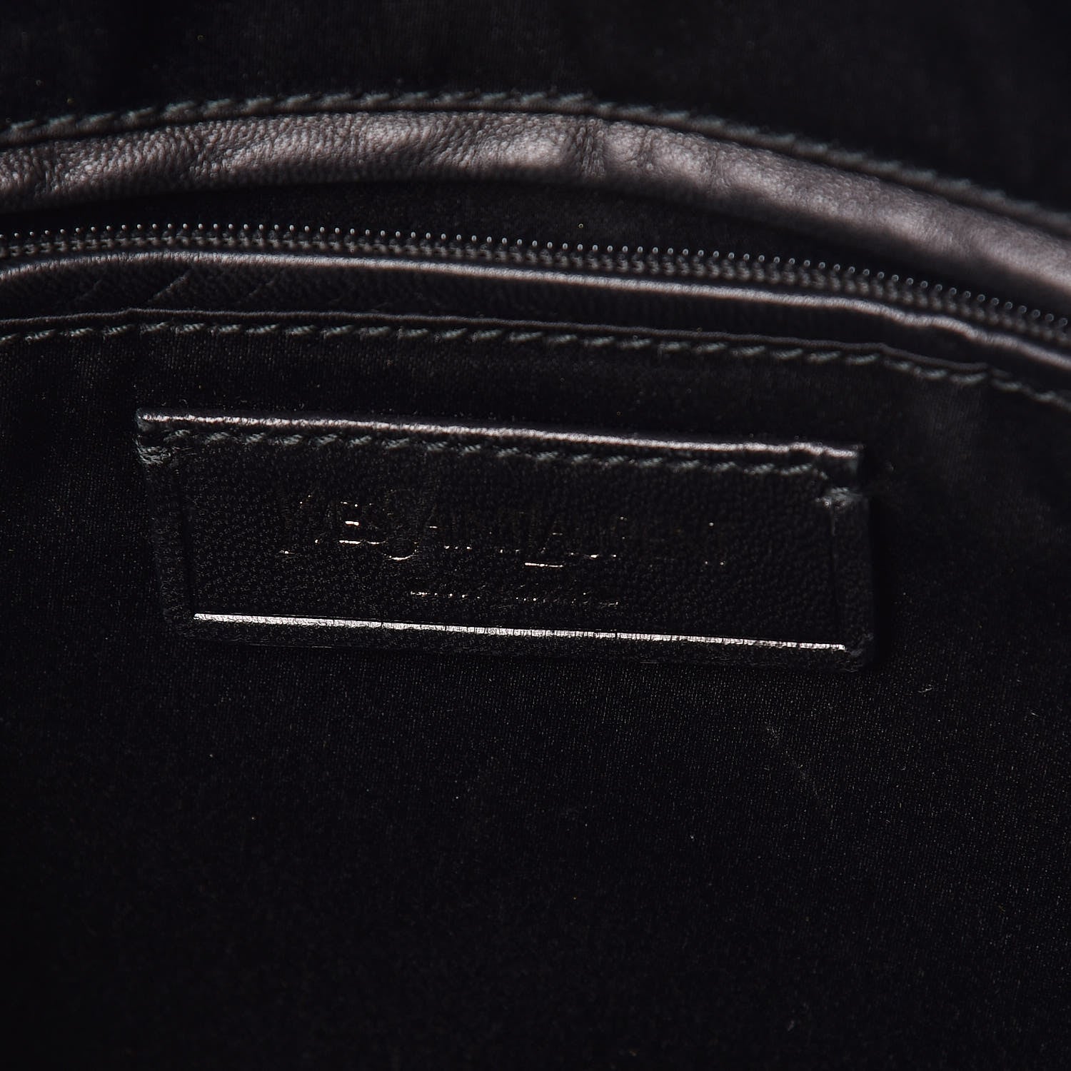 Saint Laurent Nubuck Lizard Embossed Oversized Muse Grey 6 of 12