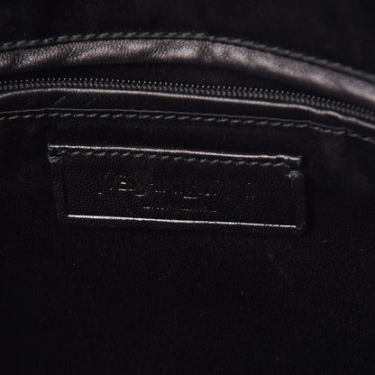 Saint Laurent Nubuck Lizard Embossed Oversized Muse Grey 6 of 12