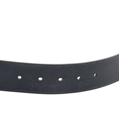 Louis Vuitton Taurillon Calfskin 40mm LV Tilt Reversible Belt 90 36 Navy Cognac 3 of 10
