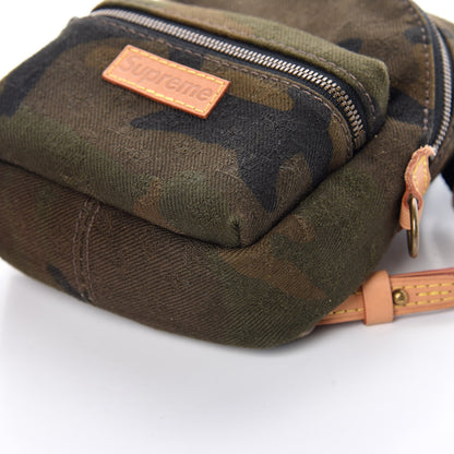 Louis Vuitton X SUPREME Camouflage Nano Apollo Backpack Bag Charm 6 of 14