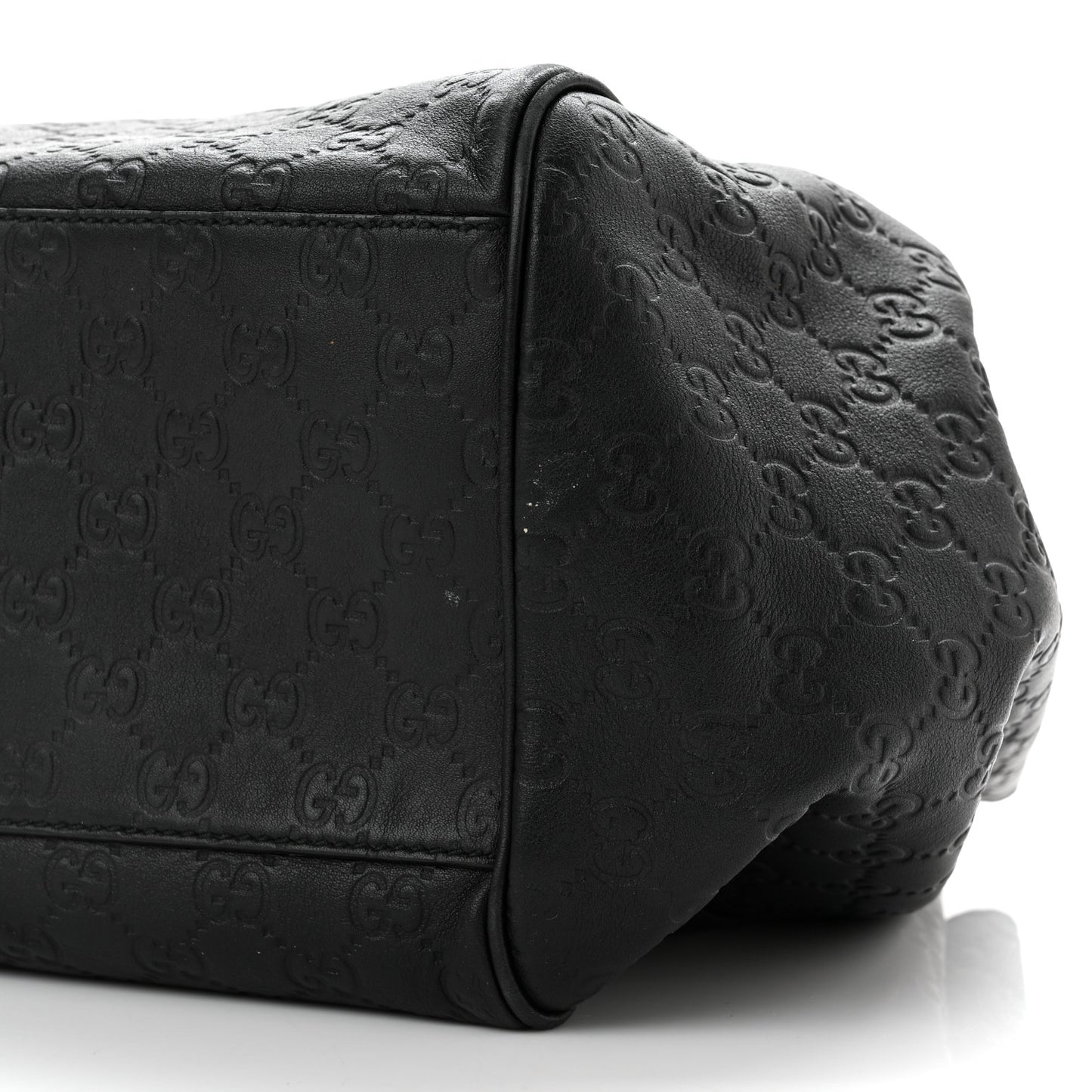 Guccissima Medium Emily Shoulder Bag Black