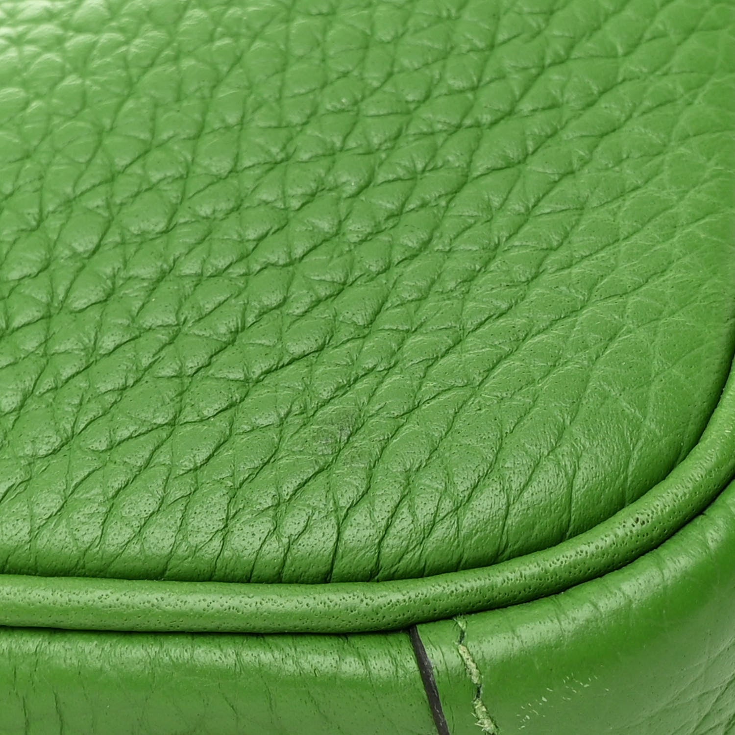 Hermes Taurillon Clemence Mini Lindy 20 Vert Yucca 11 of 12